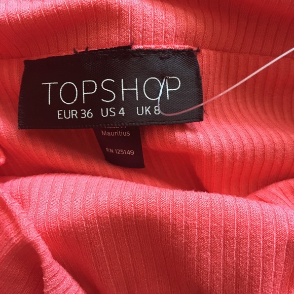 Top Shop Peach Bodysuit - Picture 4 of 4